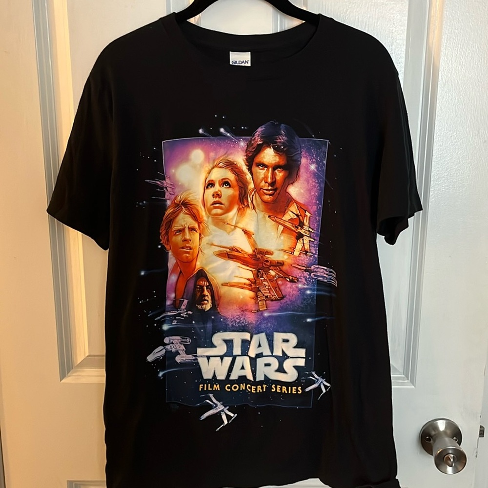 Star Wars Film Concert Series T-Shirt Size M